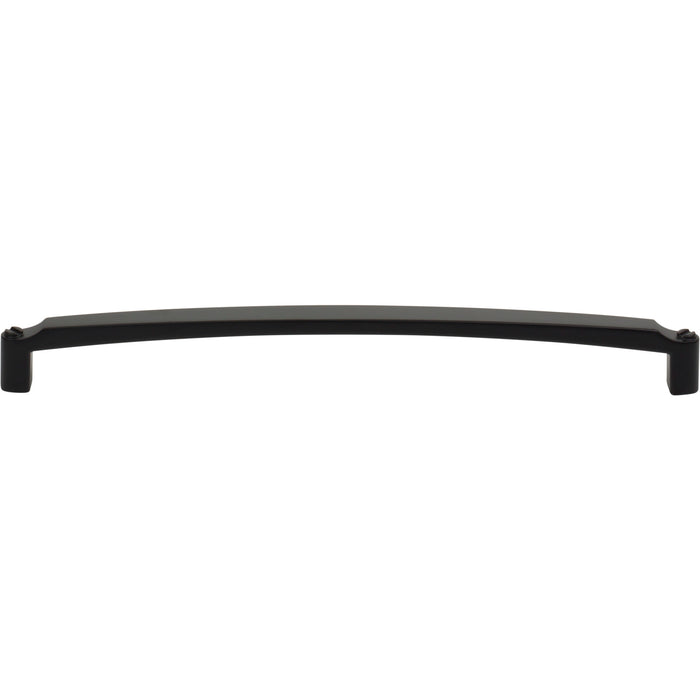 Top Knobs TK3175BLK Haddonfield 8 13/16" Center to Center Bar Pull Flat Black - KnobDepot