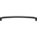 Top Knobs TK3175BLK Haddonfield 8 13/16" Center to Center Bar Pull Flat Black - KnobDepot