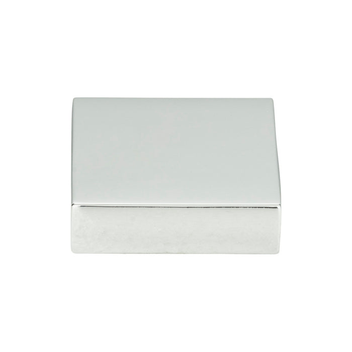 Atlas Homewares A833-CH Thin Square 1 1/4in Length Square Knob Polished Chrome