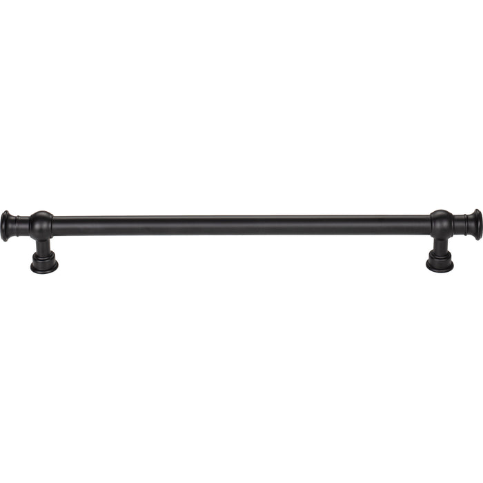 Top Knobs TK3125BLK Ormonde 8 13/16" Center to Center Bar Pull Flat Black - KnobDepot