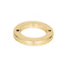 Atlas Homewares 389-FG Tableau Round 1 13/16in (46mm) Center to Center Pull Backplate French Gold - KnobDepot