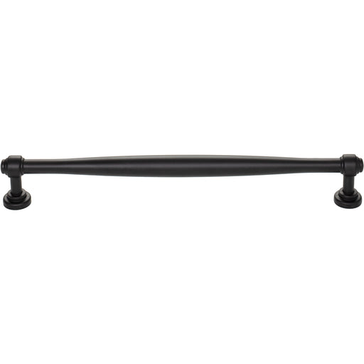 Top Knobs TK3075BLK Ulster 8 13/16" Center to Center Bar Pull Flat Black - KnobDepot