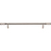 Top Knobs TK3238PN Burnham 12" Center to Center Bar Pull Polished Nickel - KnobDepot