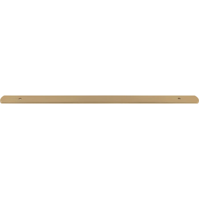 Top Knobs TK3276HB Wescott 12" Center to Center Pull Backplate Honey Bronze - KnobDepot