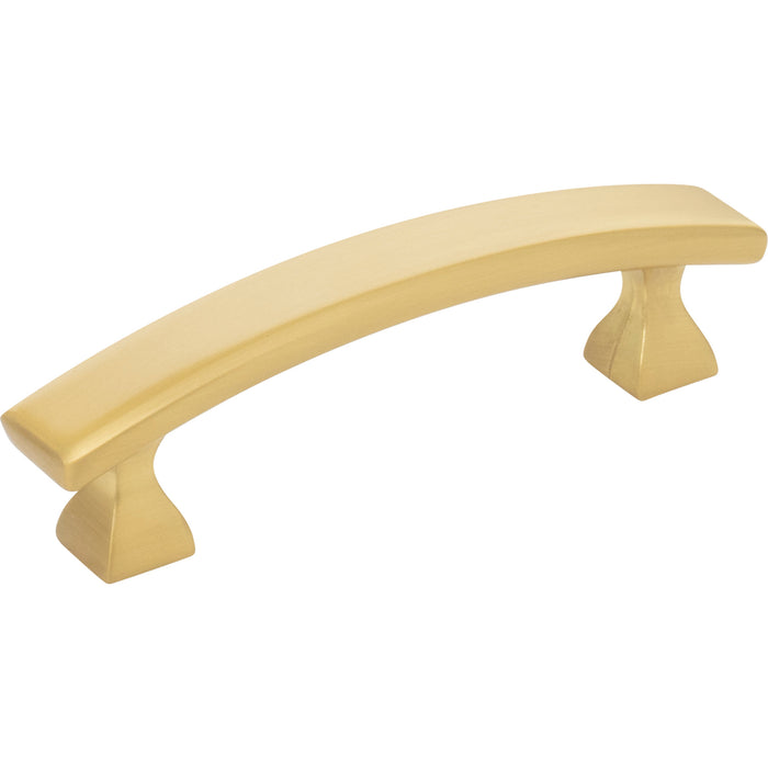 Elements 449-3BG Hadly 3" Center-to-Center Bar Pull Brushed Gold