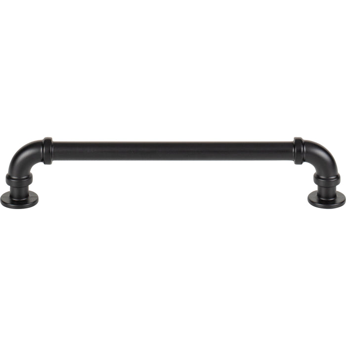 Atlas Homewares 433-BL Steam Punk 6 5/16in Center to Center Bar Pull Matte Black