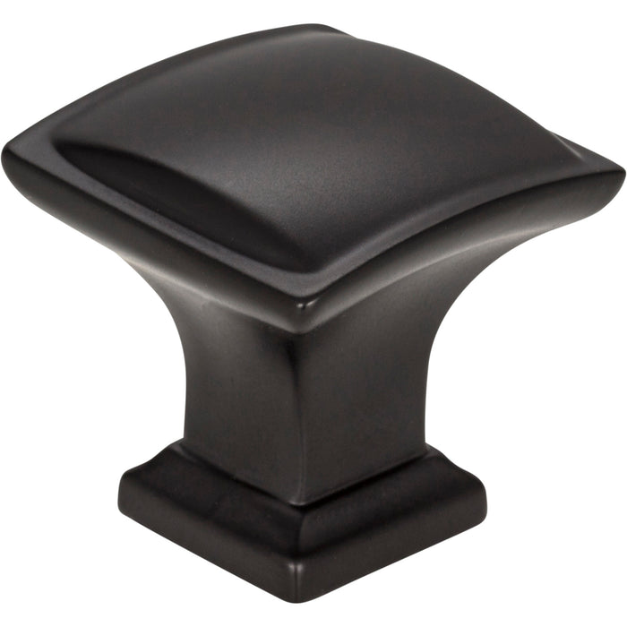 Jeffrey Alexander 435MB Annadale 1-1/4" Length Square Knob Matte Black