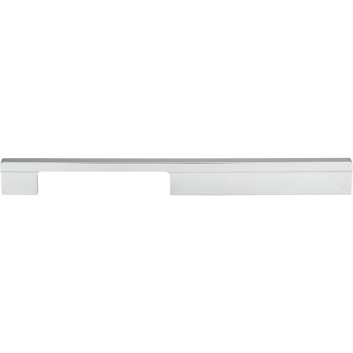 Atlas Homewares A885-CH Off Center 8 13/16in (224mm) Center to Center Bar Pull Polished Chrome - KnobDepot