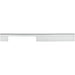 Atlas Homewares A885-CH Off Center 8 13/16in (224mm) Center to Center Bar Pull Polished Chrome - KnobDepot