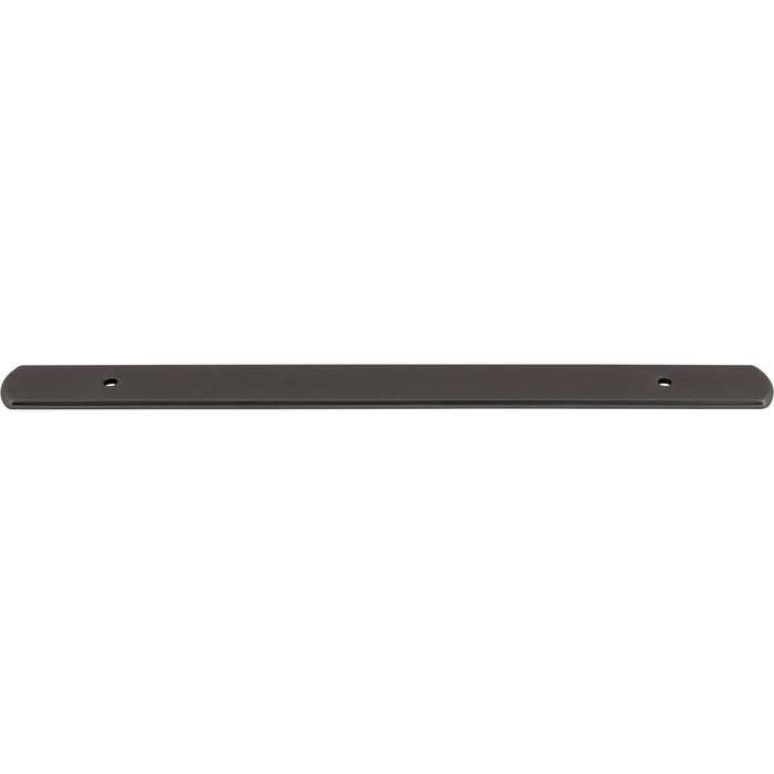 Top Knobs TK3274AG Wescott 7 9/16" Center to Center Pull Backplate Ash Gray - KnobDepot
