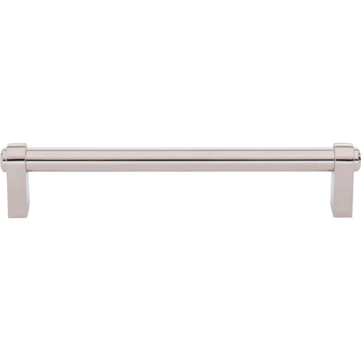 Top Knobs TK3212PN Lawrence 6 5/16" Center to Center Bar Pull Polished Nickel - KnobDepot