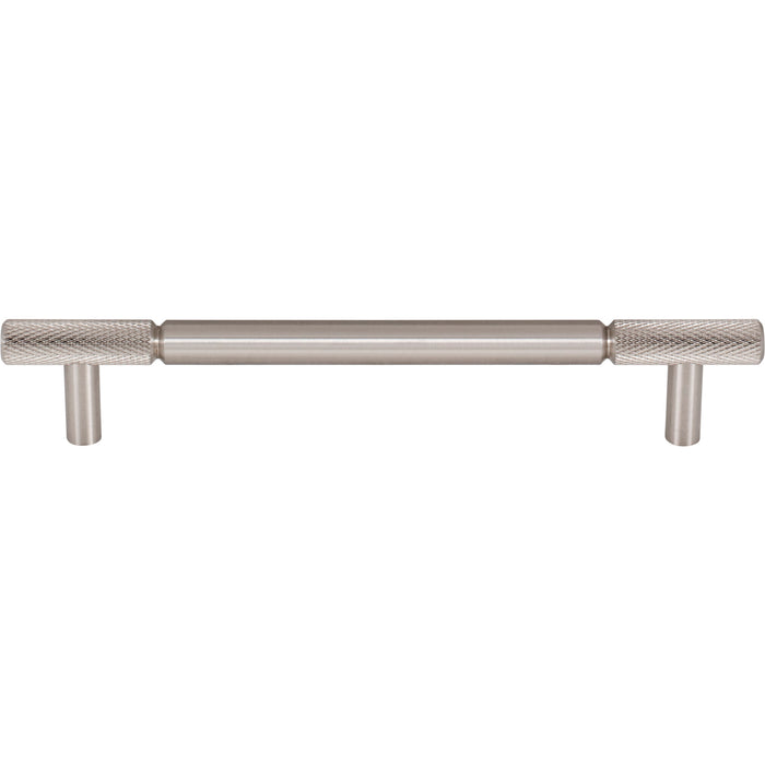 Top Knobs TK3242BSN Prestwick 6 5/16" Center to Center Bar Pull Brushed Satin Nickel - KnobDepot