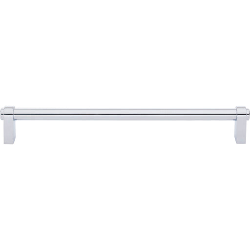 Top Knobs TK3214PC Lawrence 8 13/16" Center to Center Bar Pull Polished Chrome - KnobDepot