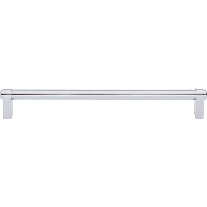 Top Knobs TK3214PC Lawrence 8 13/16" Center to Center Bar Pull Polished Chrome - KnobDepot