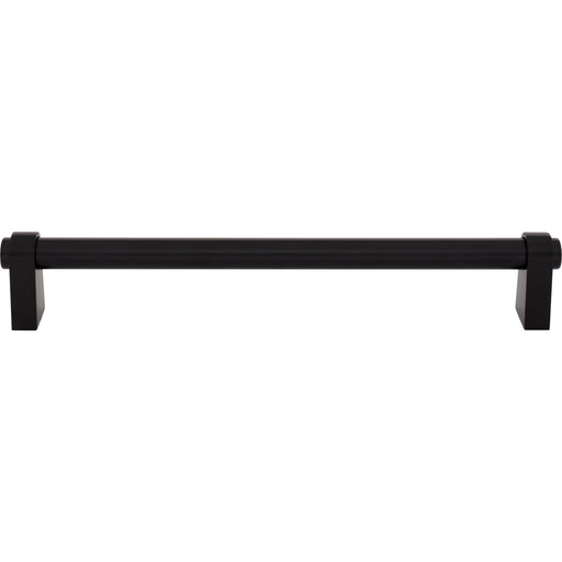 Top Knobs TK3216BLK Lawrence 12" Center to Center Appliance Pull Flat Black - KnobDepot