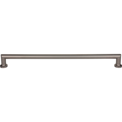 Top Knobs TK3158AG Morris 18" Center to Center Appliance Pull Ash Gray - KnobDepot