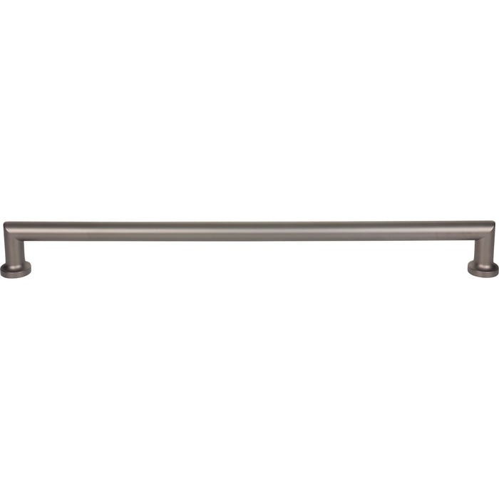 Top Knobs TK3158AG Morris 18" Center to Center Appliance Pull Ash Gray - KnobDepot