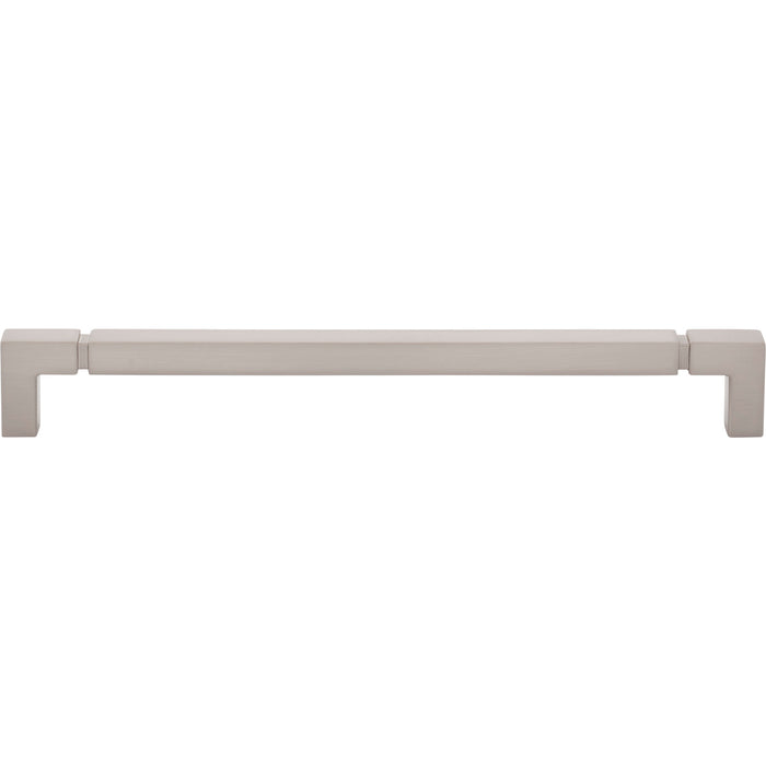 Top Knobs TK3225BSN Langston 8 13/16" Center to Center Bar Pull Brushed Satin Nickel - KnobDepot