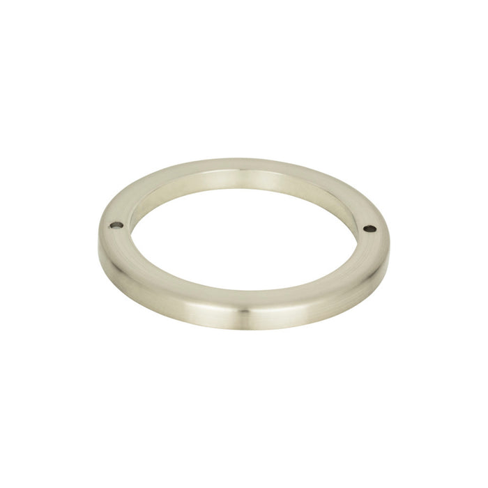 Atlas Homewares 391-BN Tableau Round 3in Center to Center Pull Backplate Brushed Nickel