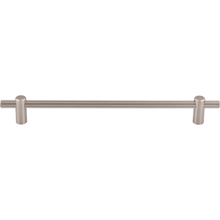 Top Knobs TK3256BSN Dempsey 8 13/16" Center to Center Bar Pull Brushed Satin Nickel - KnobDepot