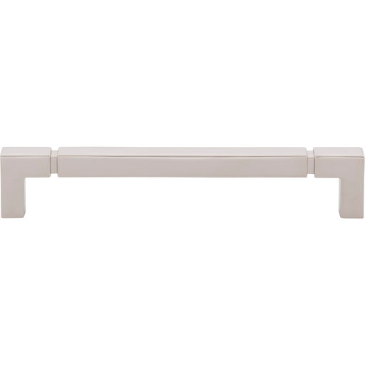 Top Knobs TK3223PN Langston 6 5/16" Center to Center Bar Pull Polished Nickel - KnobDepot