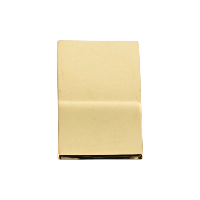 Atlas Homewares A903-FG Angled Drop 15/16in (24mm) Length Rectangle Knob French Gold - KnobDepot