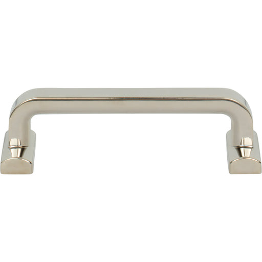 Top Knobs TK3162PN Harrison 3 3/4" Center to Center Bar Pull Polished Nickel - KnobDepot