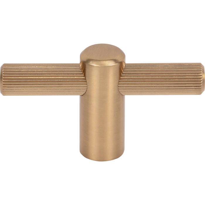 Top Knobs TK3251HB Dempsey 2 1/2" Length Bar Knob Honey Bronze - KnobDepot