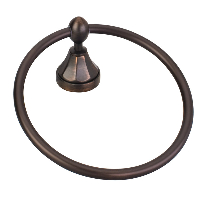 Elements BHE3-06DBAC-R Newbury Brushed Oil Rubbed Bronze Towel Ring - Retail Packaged Brushed Oil Rubbed Bronze