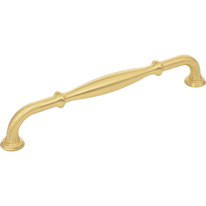 Jeffrey Alexander 658-192BG Tiffany 192 mm Center-to-Center Bar Pull Brushed Gold