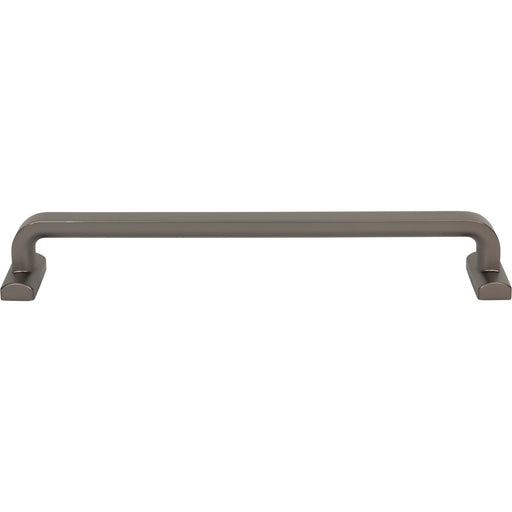 Top Knobs TK3168AG Harrison 12" Center to Center Appliance Pull Ash Gray - KnobDepot