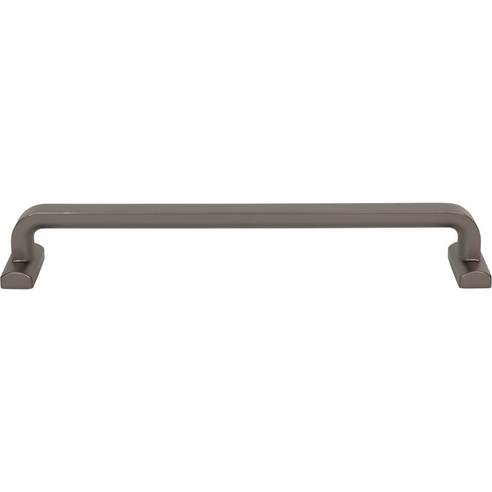 Top Knobs TK3168AG Harrison 12" Center to Center Appliance Pull Ash Gray - KnobDepot