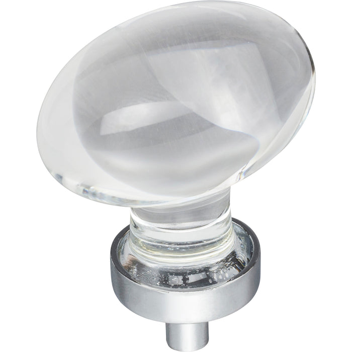 Jeffrey Alexander G110L-PC Harlow 1-5/8" Length Oval Knob Polished Chrome