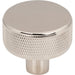 Top Knobs TK3230PN Burnham 1 1/4" Length Round Knob Polished Nickel - KnobDepot