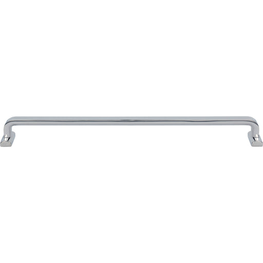 Top Knobs TK3167PC Harrison 12" Center to Center Bar Pull Polished Chrome - KnobDepot