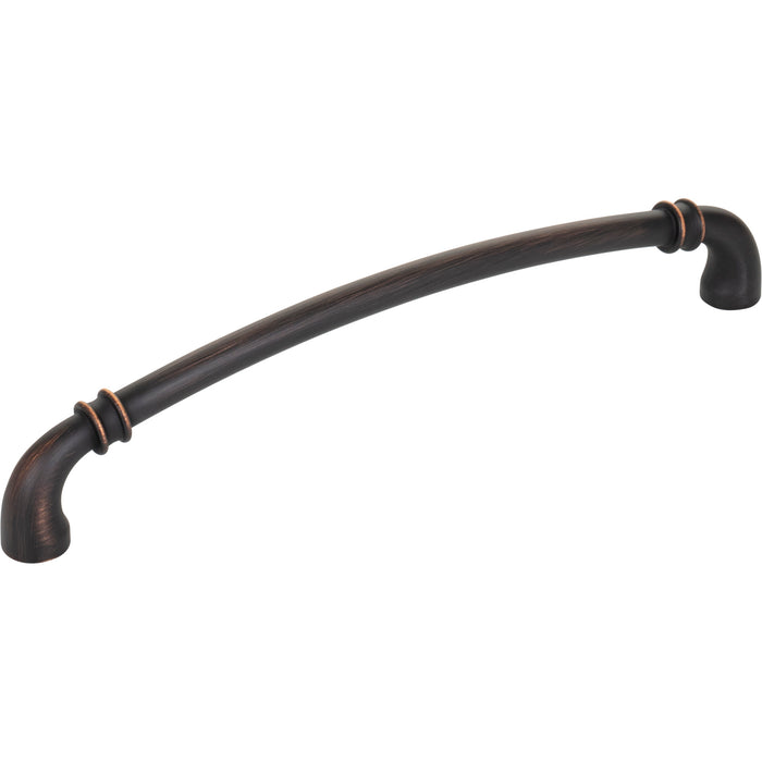 Jeffrey Alexander 445-192DBAC Marie 192 mm Center-to-Center Bar Pull Brushed Oil Rubbed Bronze