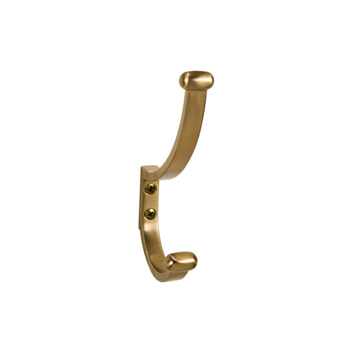 Top Knobs TK1066HB Hillmont 6 1/8" Wall Hooks Honey Bronze - KnobDepot