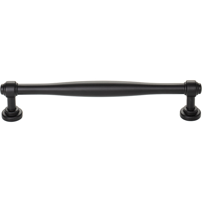 Top Knobs TK3073BLK Ulster 6 5/16" Center to Center Bar Pull Flat Black - KnobDepot