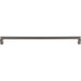 Top Knobs TK3137AG Florham 12" Center to Center Bar Pull Ash Gray - KnobDepot