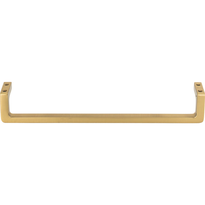 Atlas Homewares A404-WB Logan 7 9/16in Center to Center Bar Pull Warm Brass
