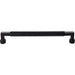 Top Knobs TK3097BLK Cumberland 12" Center to Center Appliance Pull Flat Black - KnobDepot