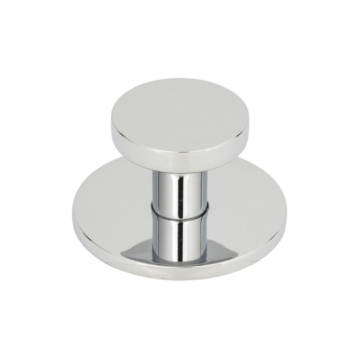 Atlas Homewares A600-CH Dot 1-1/4in Diameter Round Knob Polished Chrome