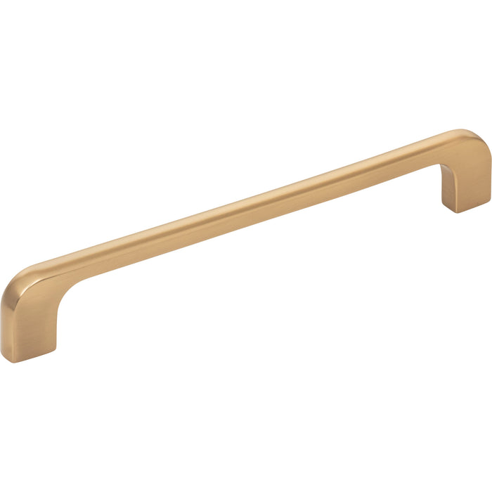 Jeffrey Alexander 264-160SBZ Alvar 160 mm Center-to-Center Bar Pull Satin Bronze