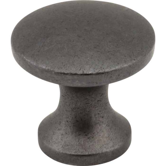 Elements 3915-DACM Slade 1" Diameter Mushroom Knob Gun Metal