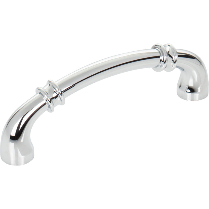 Jeffrey Alexander 445-96PC Marie 96 mm Center-to-Center Bar Pull Polished Chrome