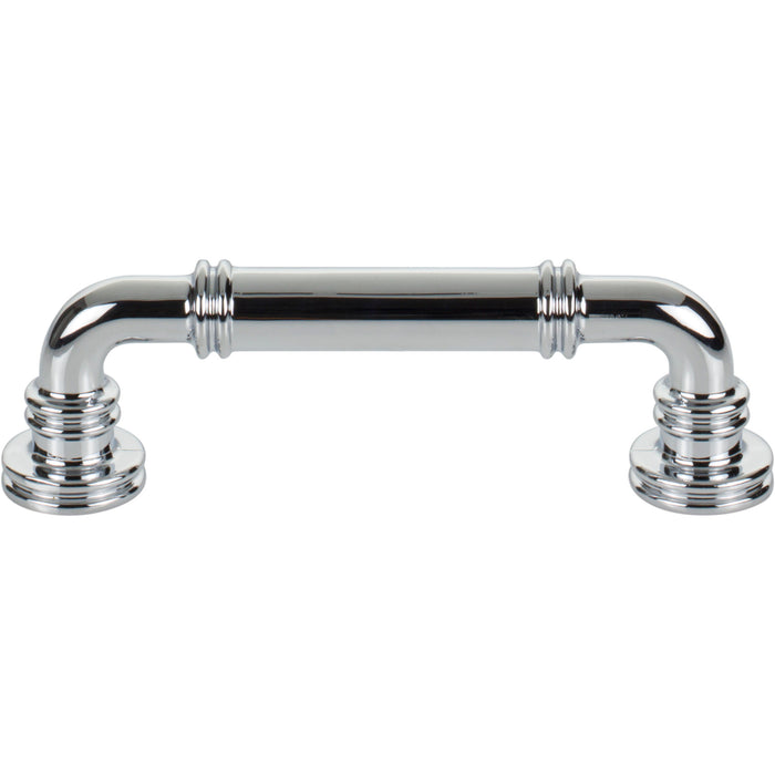 Top Knobs TK3141PC Cranford 3 3/4" Center to Center Bar Pull Polished Chrome - KnobDepot