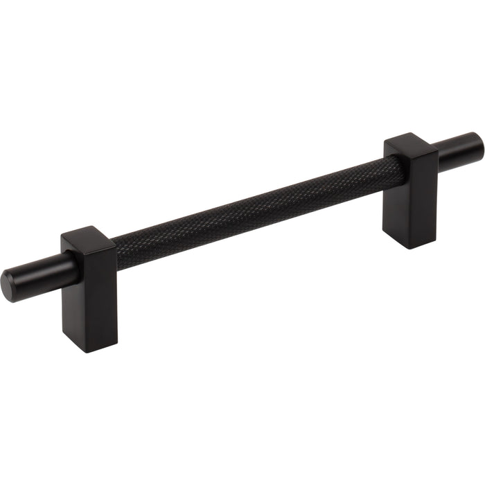 Jeffrey Alexander 598-128MB Larkin 3 Knurled Center 128 mm Center-to-Center Bar Pull Matte Black