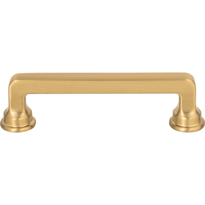 Atlas Homewares A102-WB Oskar 3 3/4in Center to Center Bar Pull Warm Brass