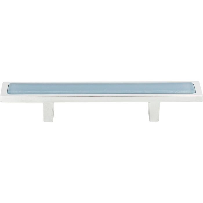 Atlas Homewares 231-BLU-CH Spa 3in Center to Center Bar Pull Polished Chrome