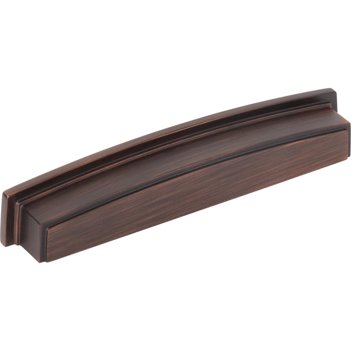 Jeffrey Alexander 141-160DBAC Renzo 160 mm Center-to-Center Cup/Bin Pull Brushed Oil Rubbed Bronze